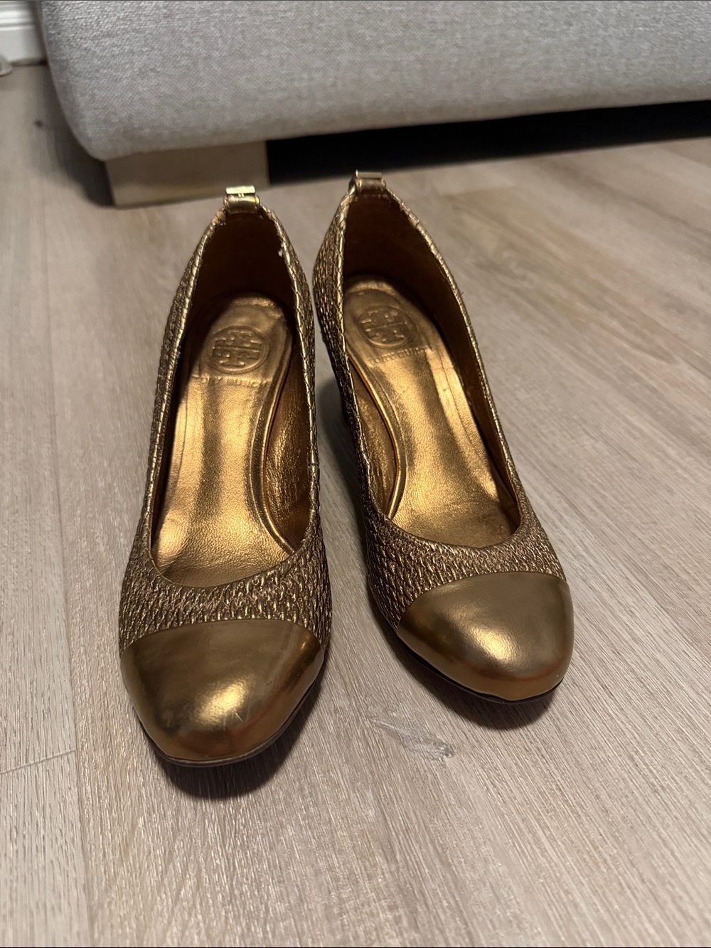 Tory Burch Woven Women Block Heels